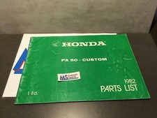 Honda PA 50 Custom spare parts