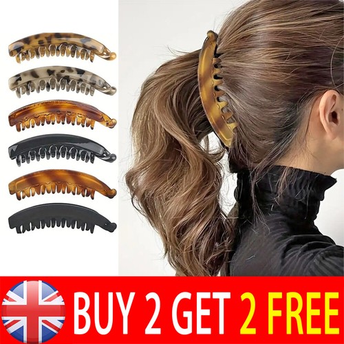 Women long banana clip - long,