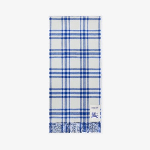 Burberry cashmere scarf check - cashmere,