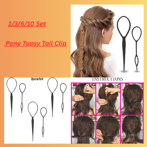 Topsy tail hair tool - tail, ponytail