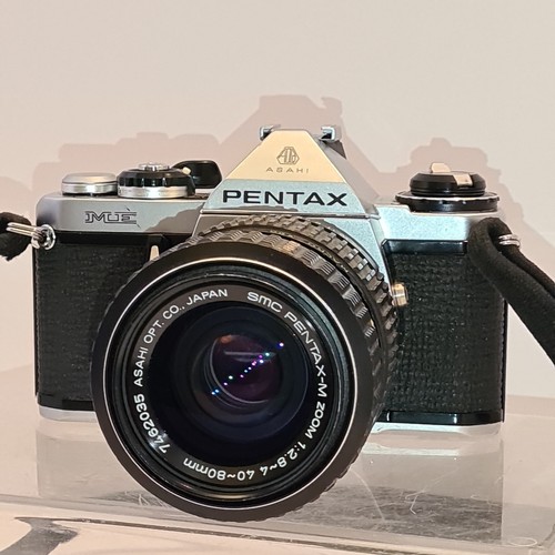 Pentax slr 35mm camera with - camera,