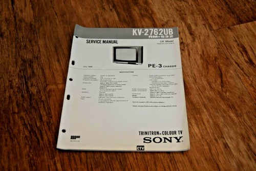 Rare sony 2762ub - rare,