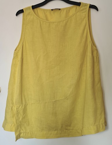 Oska lemon yellow sleeveless - oska,