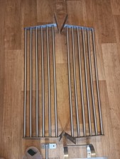 2 Ikea Grundtal Stainless Steel Shelves 120cm and 1 Storage Bar 120cm