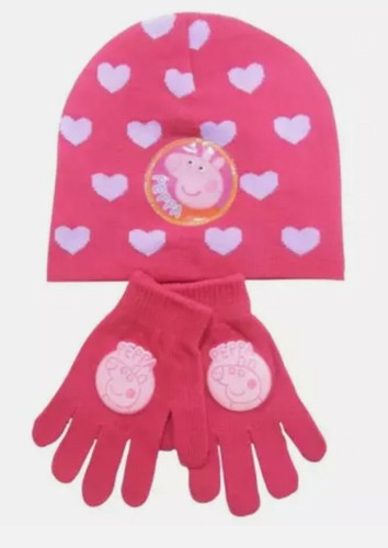 Peppa pig hat glove - peppa,