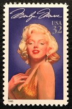 1995 Scott #2967 32¢ - MARILYN MONROE - HOLLYWOOD  - Single Stamp - Mint NH