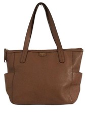 Fossil Tan Grain Leather Large