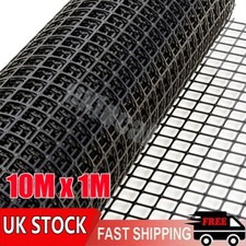 10M Heavy Duty Fruit Vegetable Netting Plastic Mesh 1M Height Garden Fencing UK