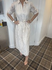 LIPSY DRESS SIZE 8 CREAM