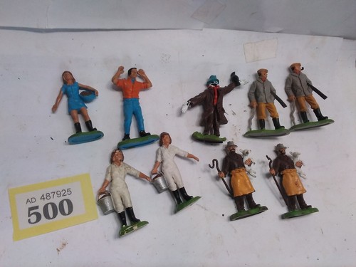 Britains farm worker figures - britains,