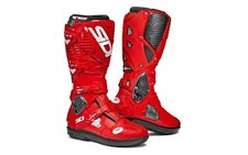 Sidi Crossfire 3 SRS Red Mx Boots Off-Road Motorcycle Motocross Enduro