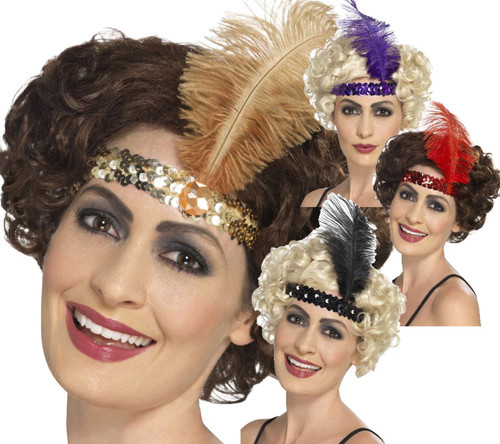 1920s flapper headband - flapper,