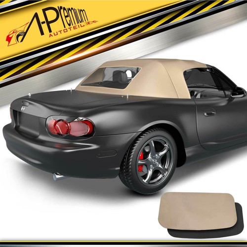 Brown soft top cabrio - brown,