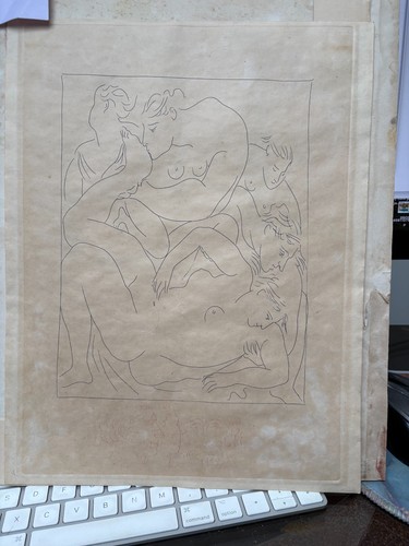 Original picasso print - original,