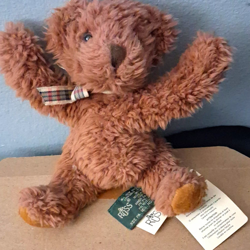 Russ brown bear - plush, soft