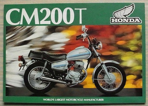 Honda cm200t motorcycle - honda, cm200t-a