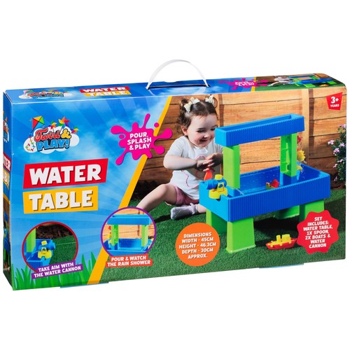 Water table pour splash - table, &