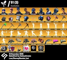 250 SKIN FN ACCOUNT - ALL PLATFORMS