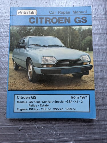 Autodata citroen gsa - citroen, gs