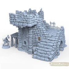 Ruined Prison platform -