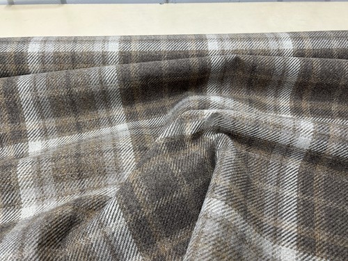 Next wool check tartan fabric - next,