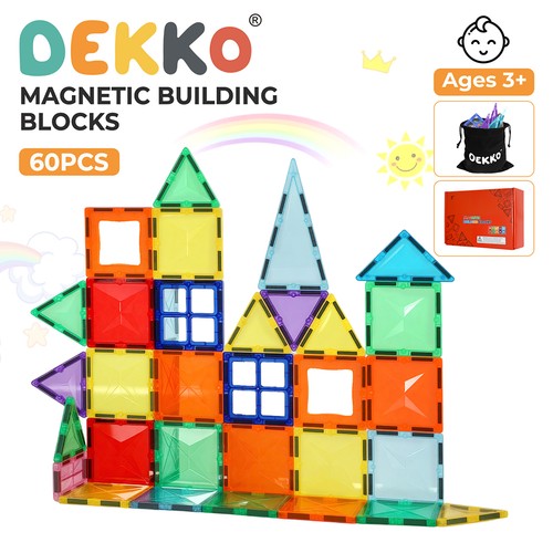 Dekko 60pc magnetic building - dekko,