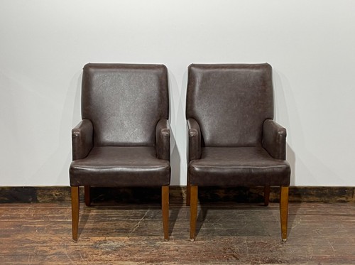 Matching pair brown - pair, of