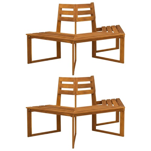 Tree bench solid acacia - bench,