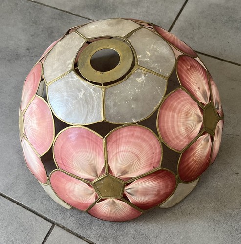 Vintage boho retro capiz - vintage, &