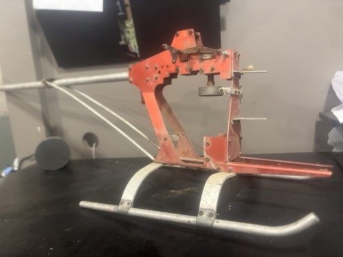 Vintage helicopter chassis - rc,