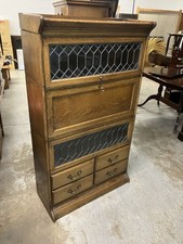 Antique Oak Astragal Glazed