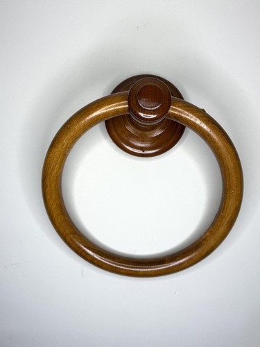 Vintage wooden towel - vintage, ring