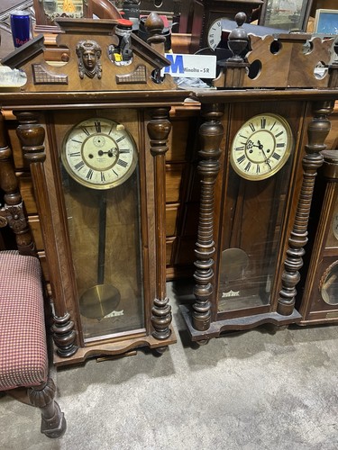 Pair victorian walnut - of,