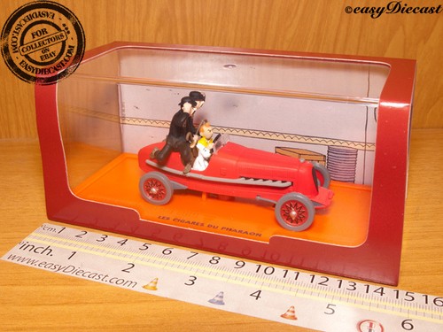 Red racing car tintin - red, 1:43