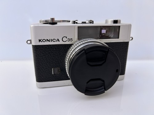 Vintage konica c35 35mm film - konica,