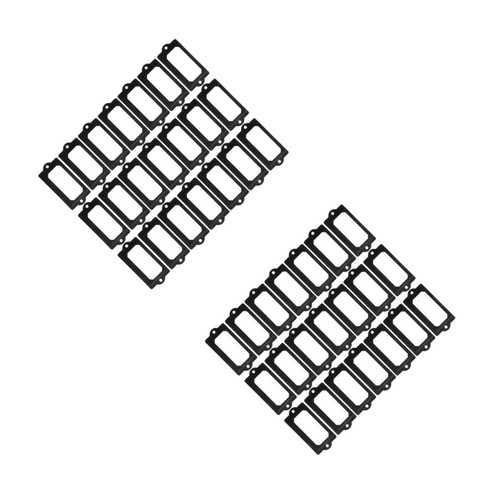 Iron cabinet label holder - cabinet,