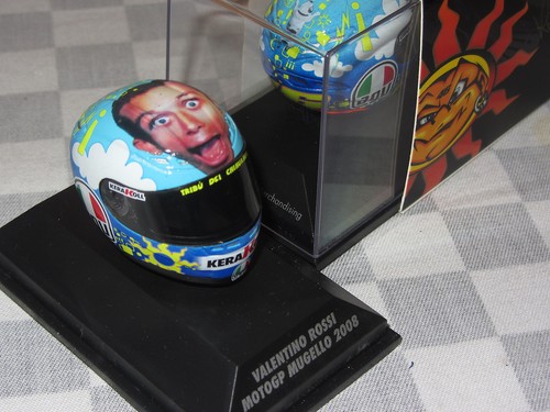 Minichamps agv helmet - minichamps,