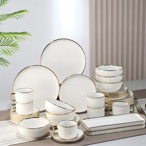 Piece porcelain dinnerware - 32,