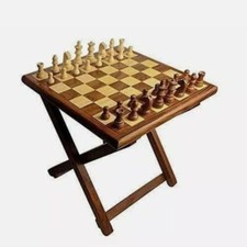 Wooden Chess With Storage