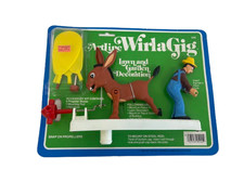 Artline WirlaGig Law and Garden Decoration Farmer and Donkey New in Packaging