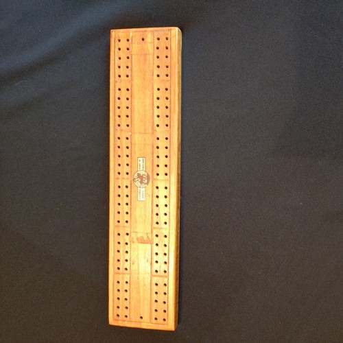 Vintage wooden cribbage