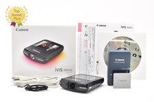 Not x [UNUSED in Box] CANON iVIS mini High Definition Camera Black JAPAN