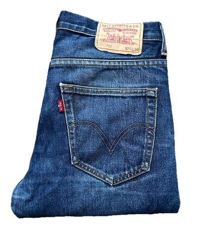 Levis 752 jeans mens l - levis, w
