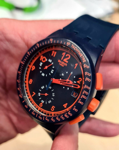 Swatch rebirth blue - swatch,