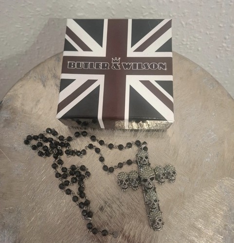Butler wilson skull cross - &,