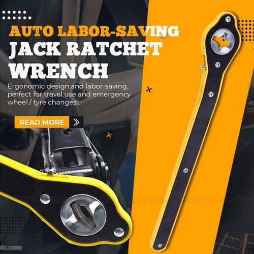 Car jack ratchet - car, wrench