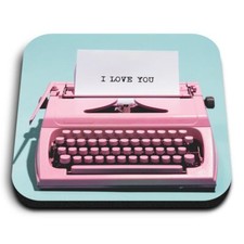 1x Square Fridge MDF Magnet