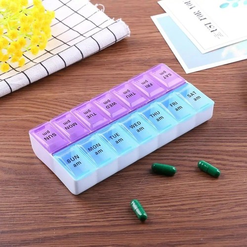 Weekly pill organiser - weekly,