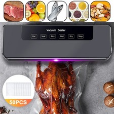 Commercial Vacuum Sealer Machine Seal a Meal Food Saver System With 50 Free Bags