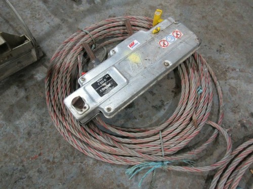 Tirfor winch with - with, cable